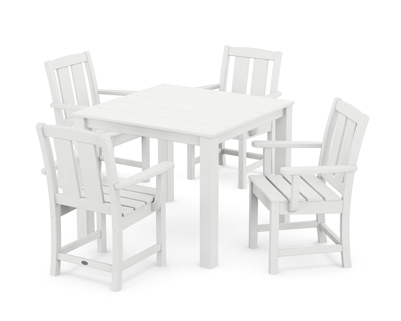 Mission 5-Piece Parsons Dining Set