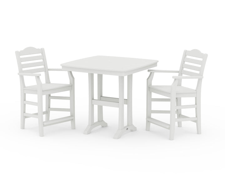 Draper James™ by  POLYWOOD® Savannah 3-Piece Counter Set with Trestle Legs
