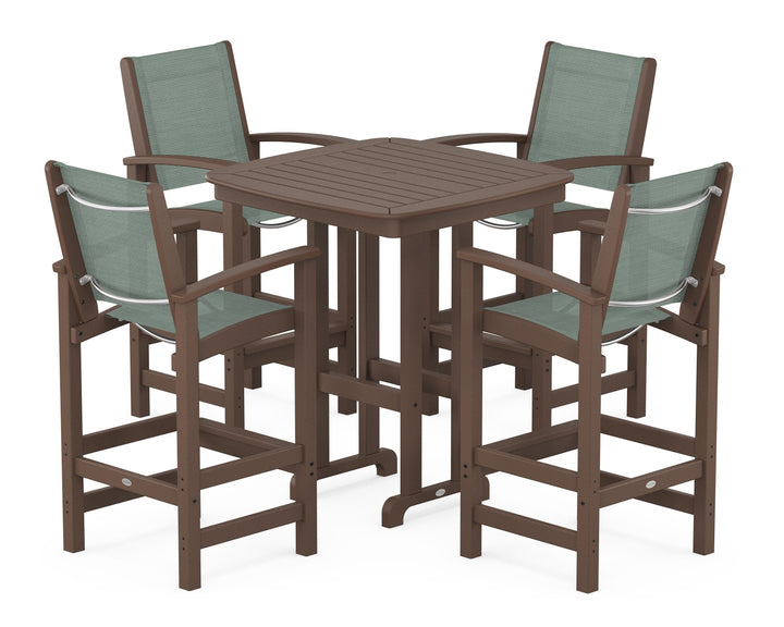 POLYWOOD® Coastal 5-Piece Bar Set