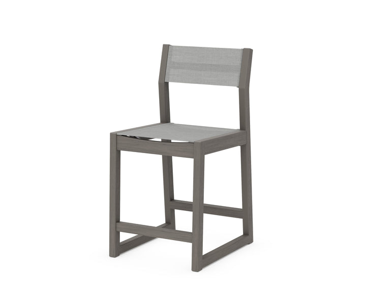 POLYWOOD® EDGE Sling Counter Side Chair
