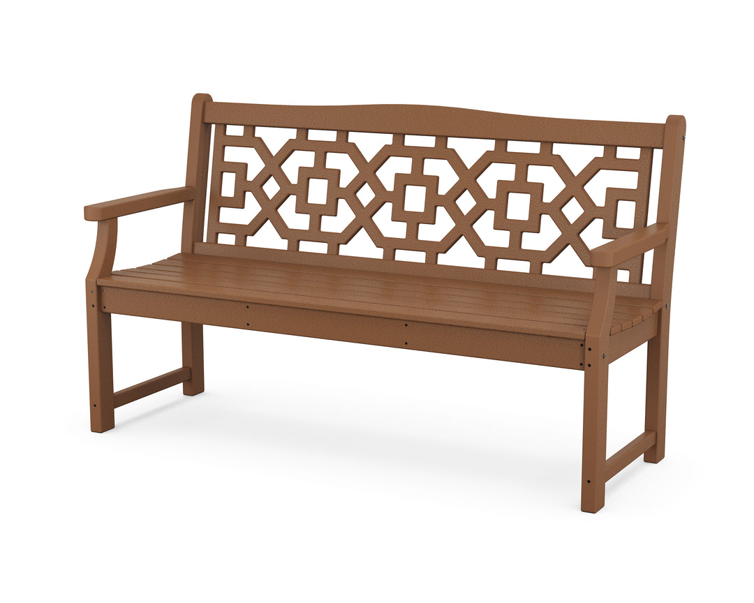 Martha Stewart by POLYWOOD® Chinoiserie 60” Garden Bench