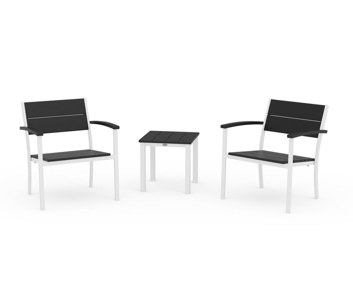 POLYWOOD® Main Street 3-Piece Lounge Chair Set