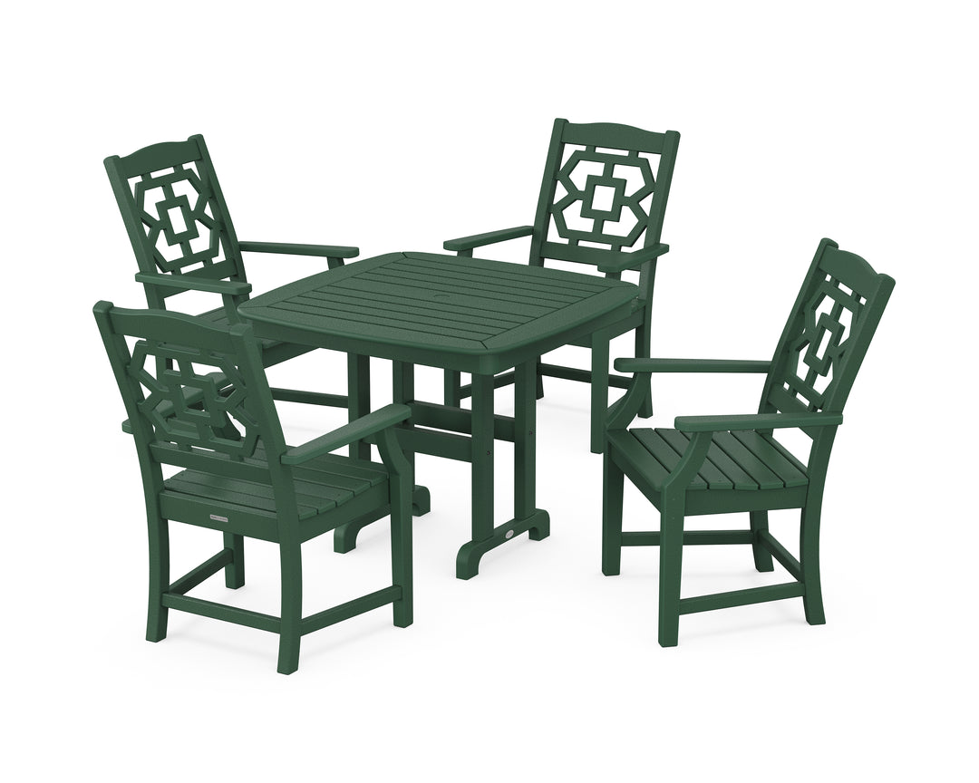 Martha Stewart by POLYWOOD® Chinoiserie 5-Piece Dining Set
