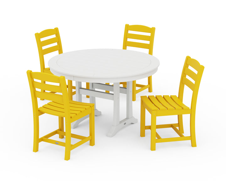 POLYWOOD® La Casa Café 5-Piece Side Chair Dining Set