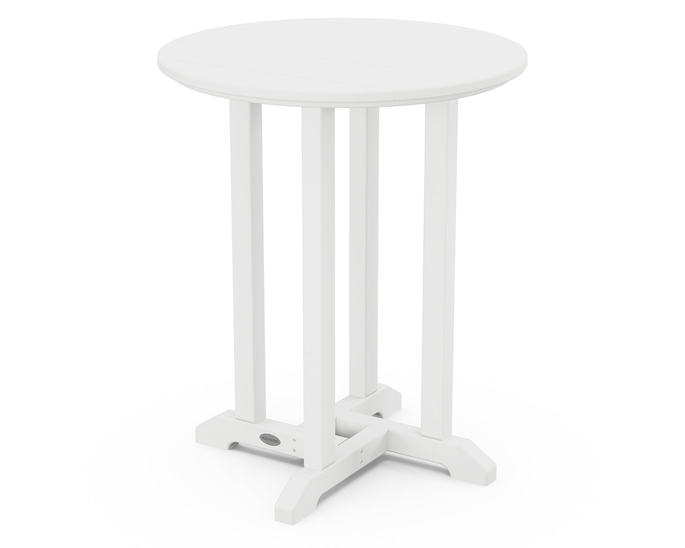 24" Round Farmhouse Bistro Table