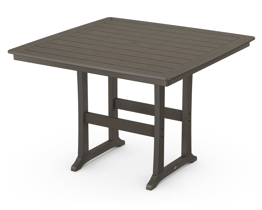 POLYWOOD® Nautical Trestle 59" Bar Table