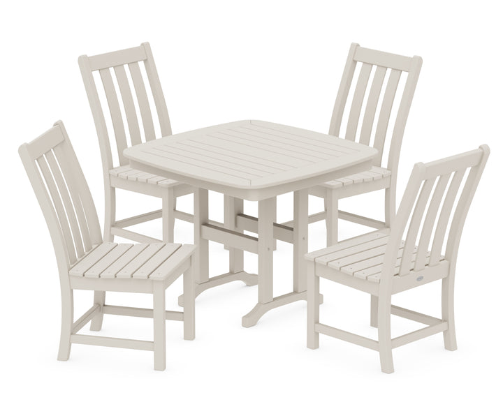 POLYWOOD® Vineyard 5-Piece Side Chair Dining Set