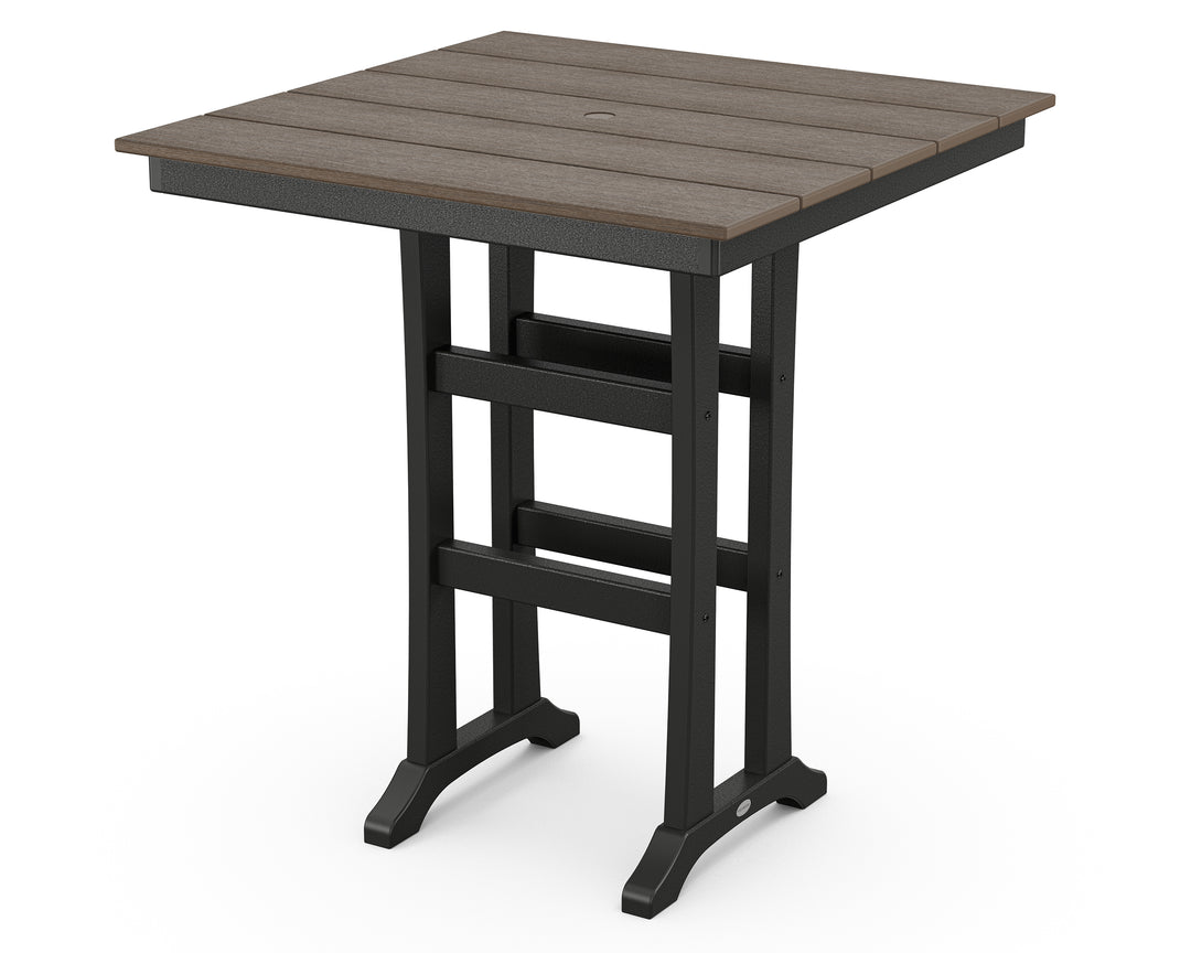POLYWOOD® Farmhouse Trestle 37" Bar Table