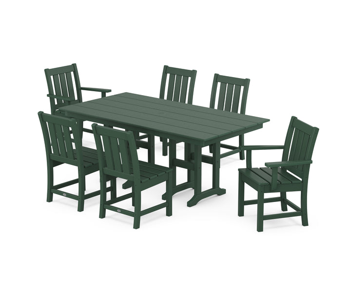 POLYWOOD® Oxford 7-Piece Farmhouse Dining Set