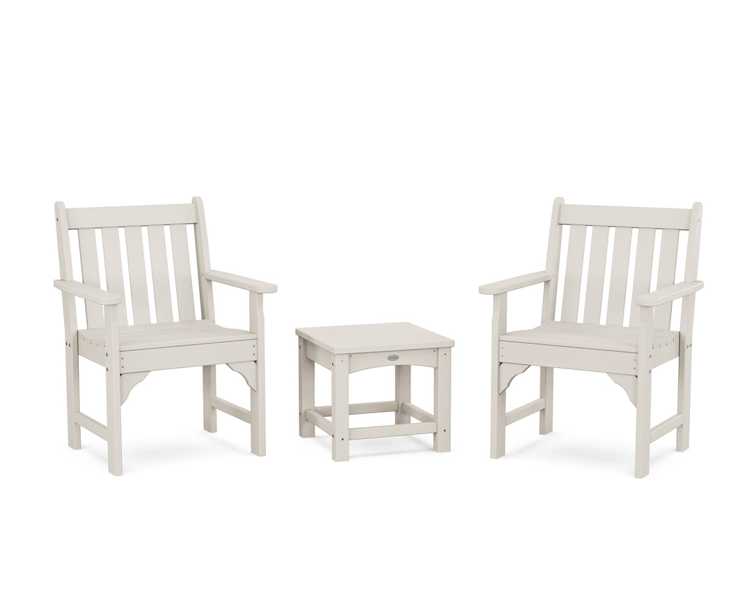 POLYWOOD® Vineyard 3-Piece Garden Chair Set