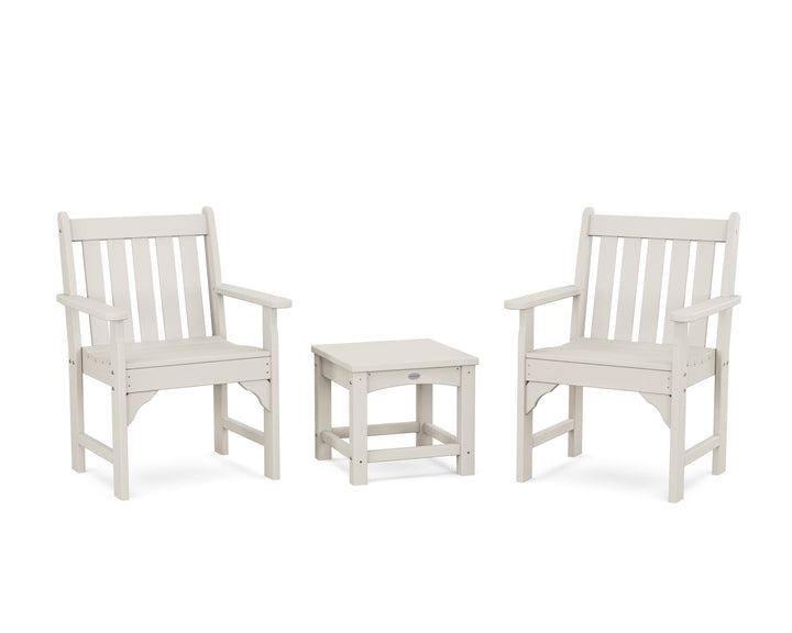 POLYWOOD® Vineyard 3-Piece Garden Chair Set