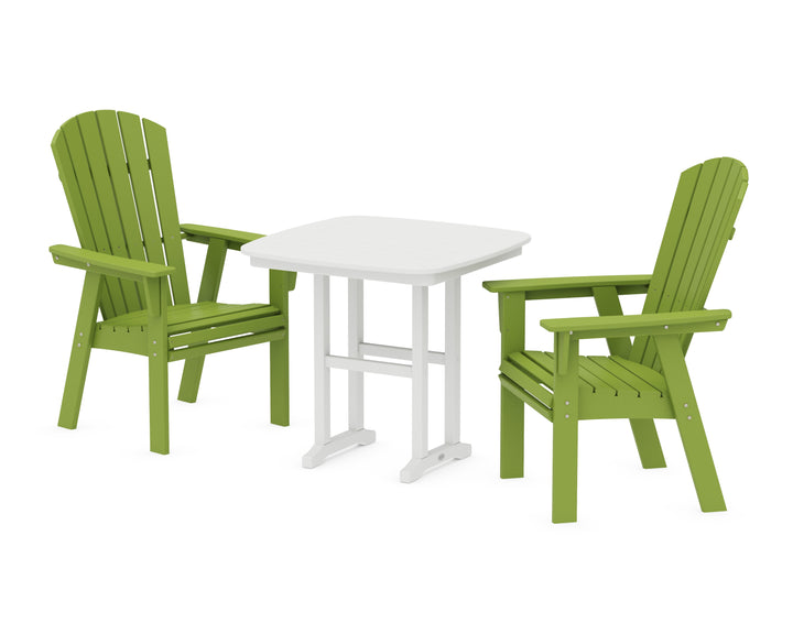 POLYWOOD® Nautical Adirondack 3-Piece Dining Set