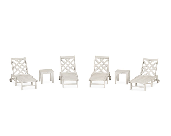 Country Living Wovendale 6-Piece Chaise Set with Wheels