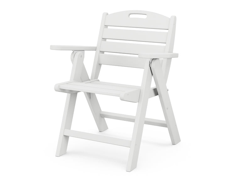 POLYWOOD® Nautical Folding Lowback Chair STOCKED