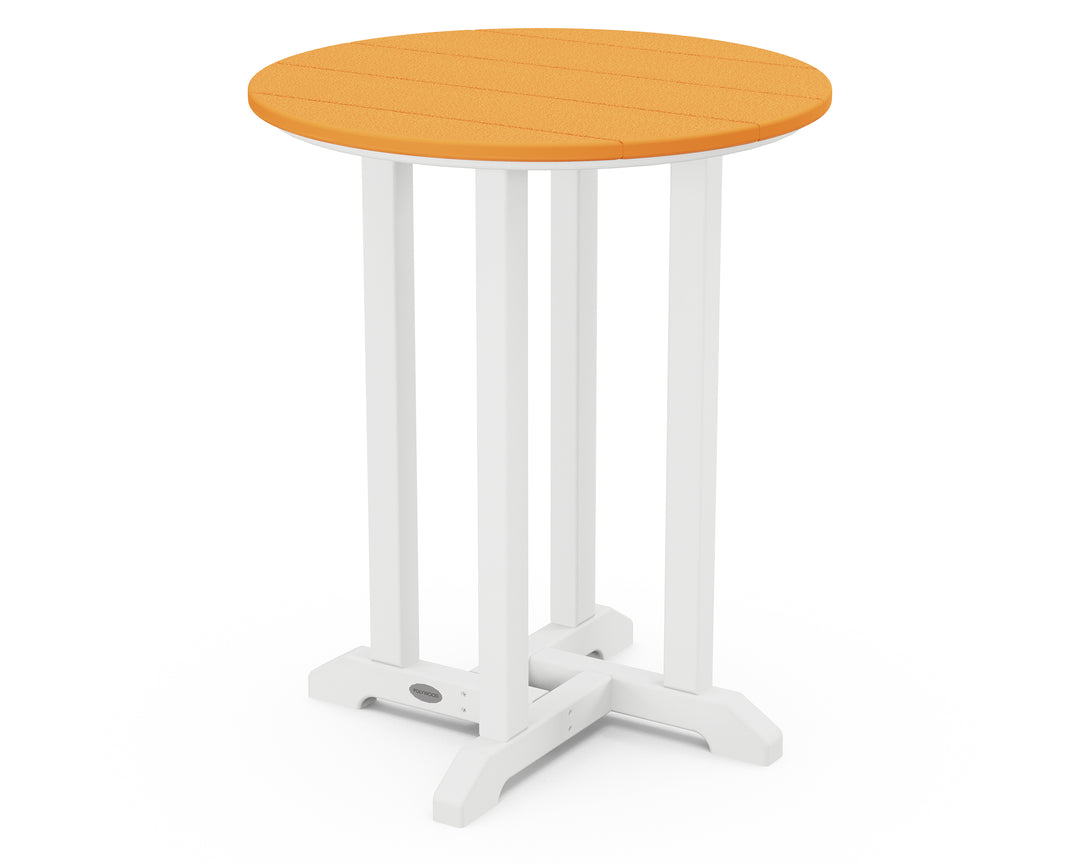 POLYWOOD® Contempo 24" Round Dining Table