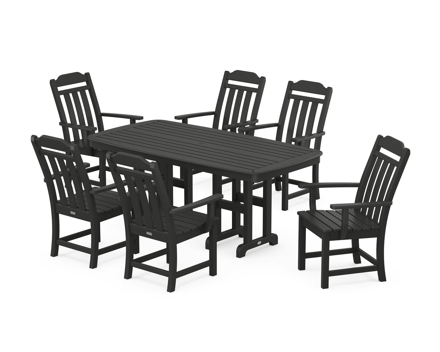 Cottage Arm Chair 7-Piece Dining Set