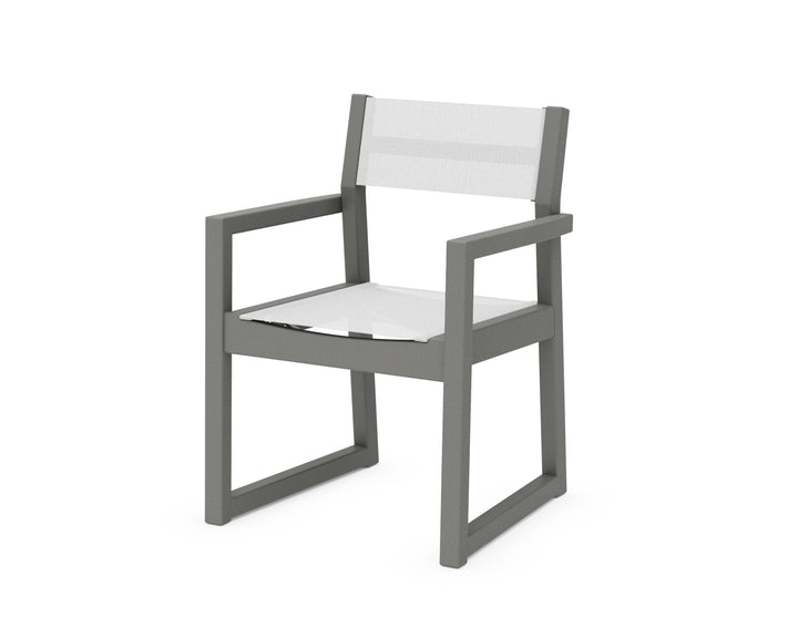 POLYWOOD® EDGE Sling Dining Arm Chair