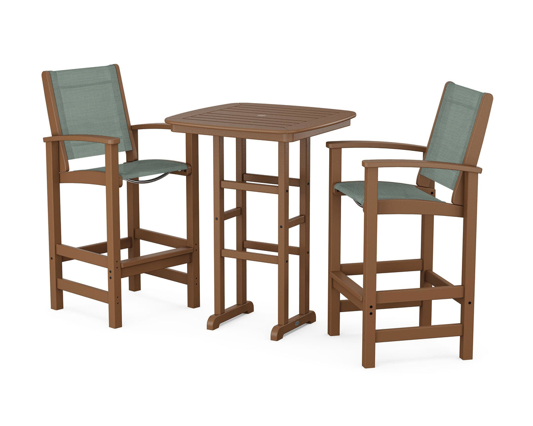 POLYWOOD® Coastal 3-Piece Bar Set