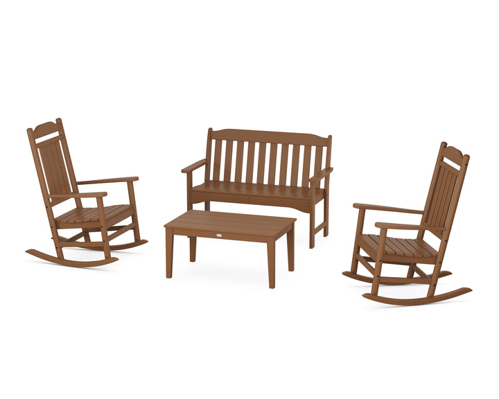 Country Living Cottage Legacy Rocking Chair 4-Piece Porch Set