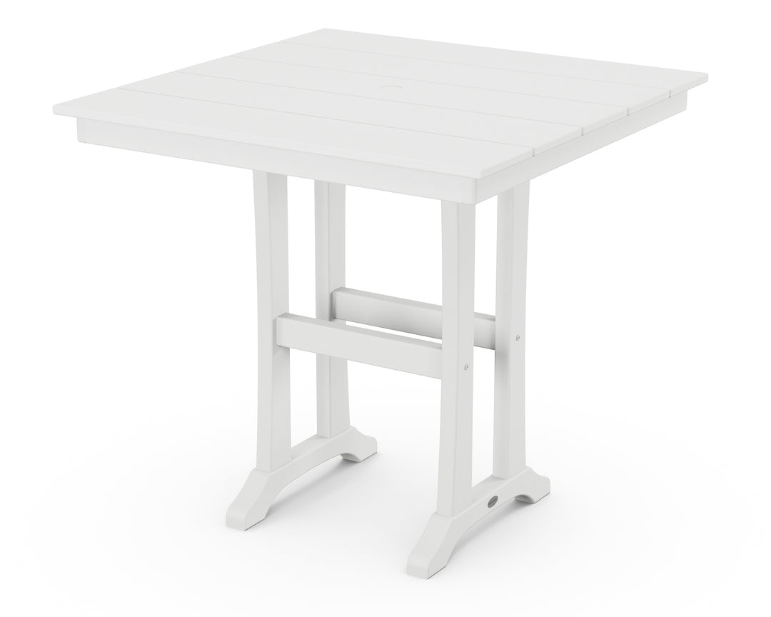 POLYWOOD® Farmhouse Trestle 37" Counter Table