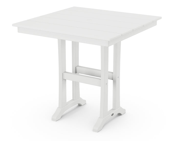 POLYWOOD® Farmhouse Trestle 37" Counter Table