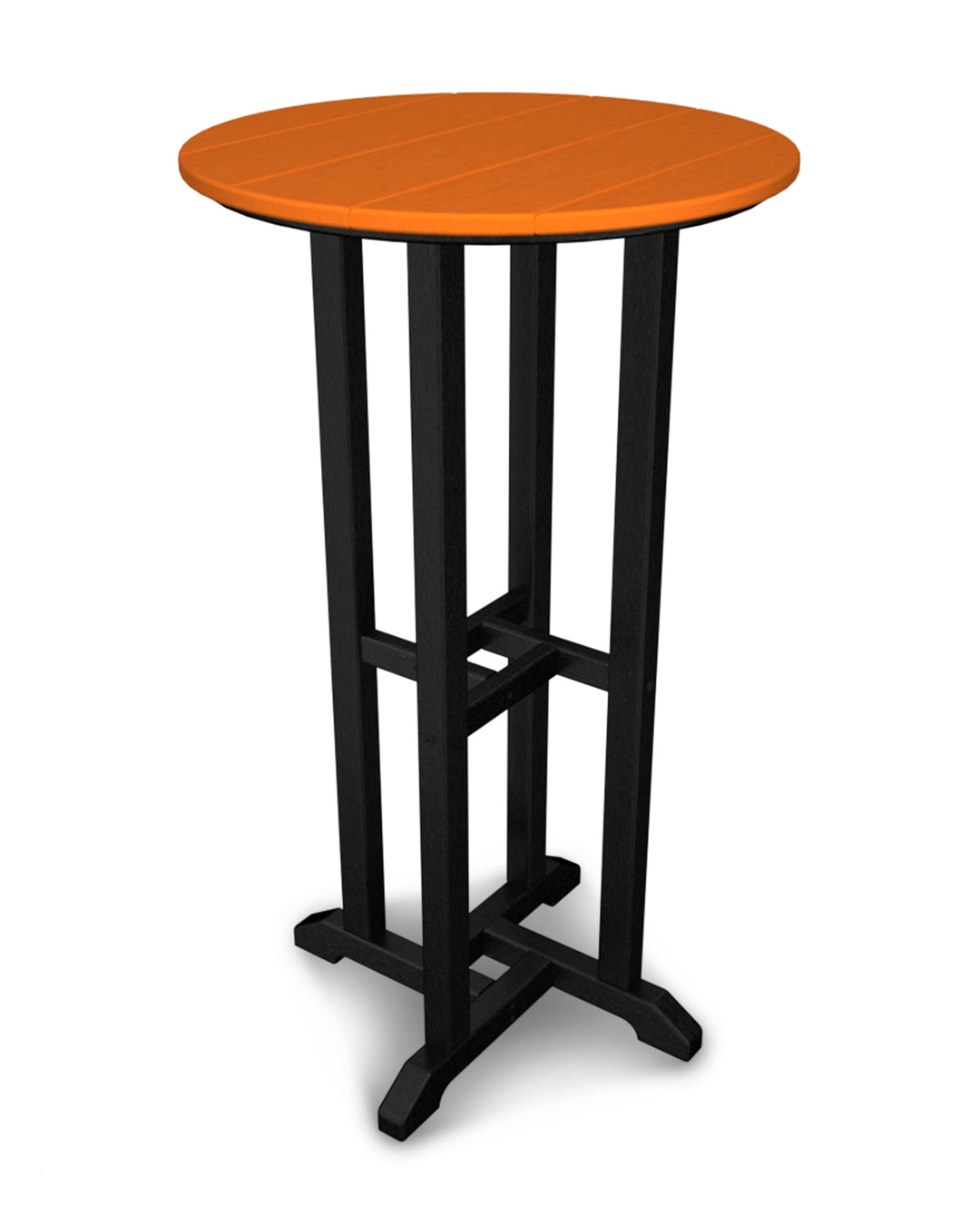 POLYWOOD® Contempo 24" Round Bar Table