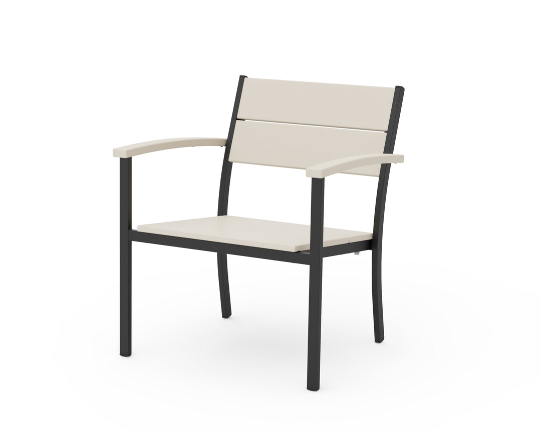 POLYWOOD® Main Street Stacking Lounge Arm Chair