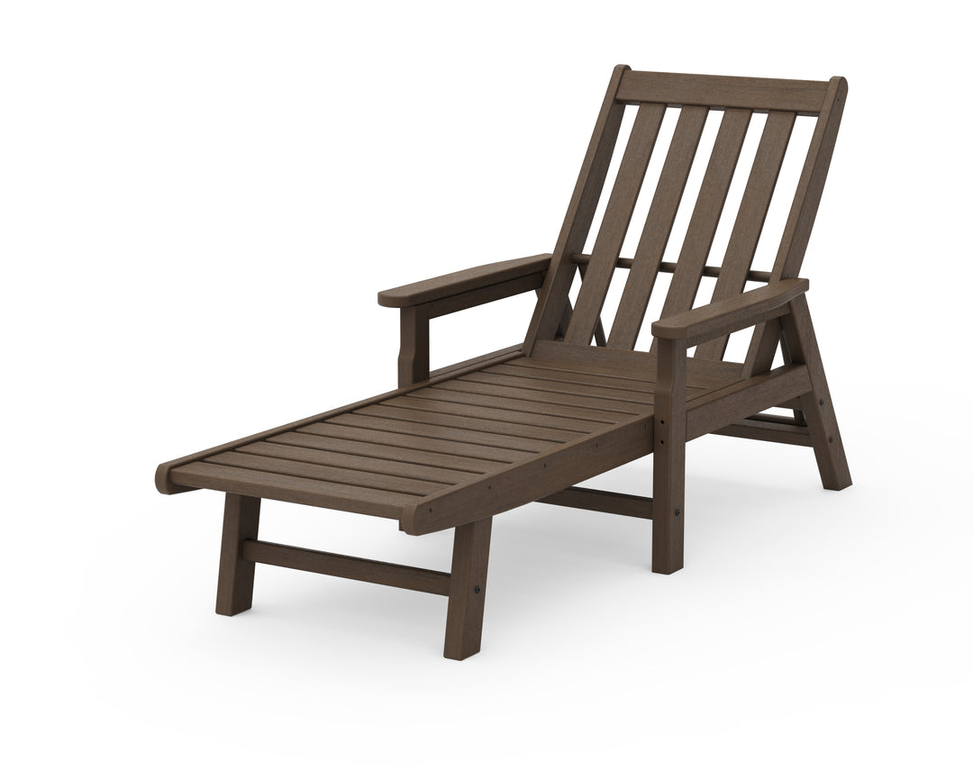 POLYWOOD® Vineyard Chaise with Arms