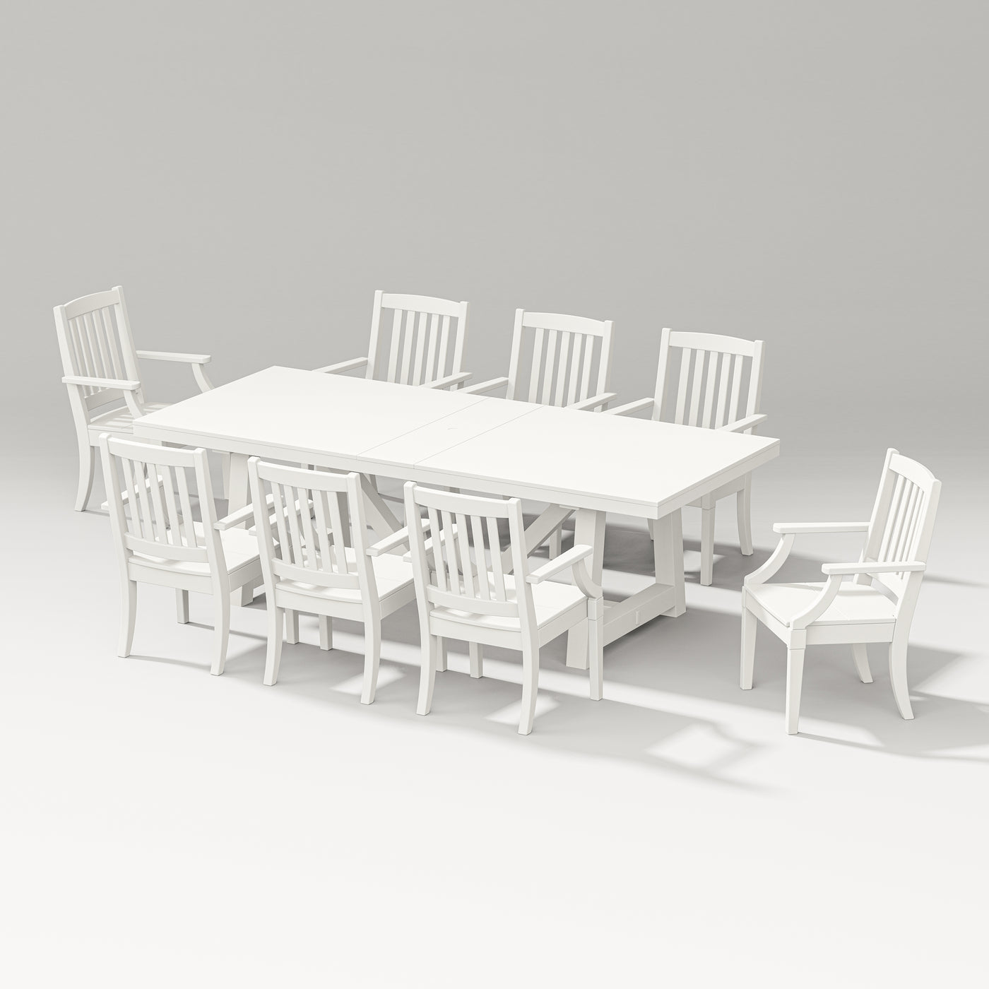 Estate 9-Piece A-Frame Table Dining Set