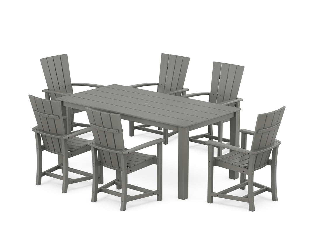 POLYWOOD® Quattro 7-Piece Parsons Dining Set
