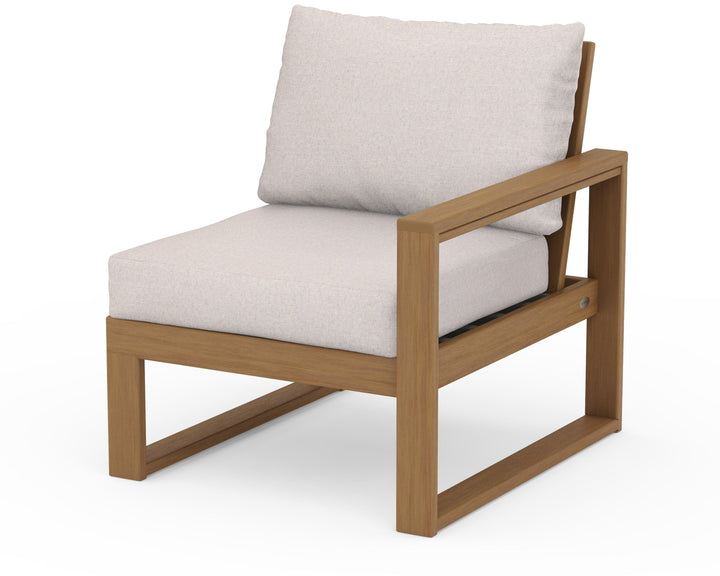 POLYWOOD® EDGE Modular Right Arm Chair