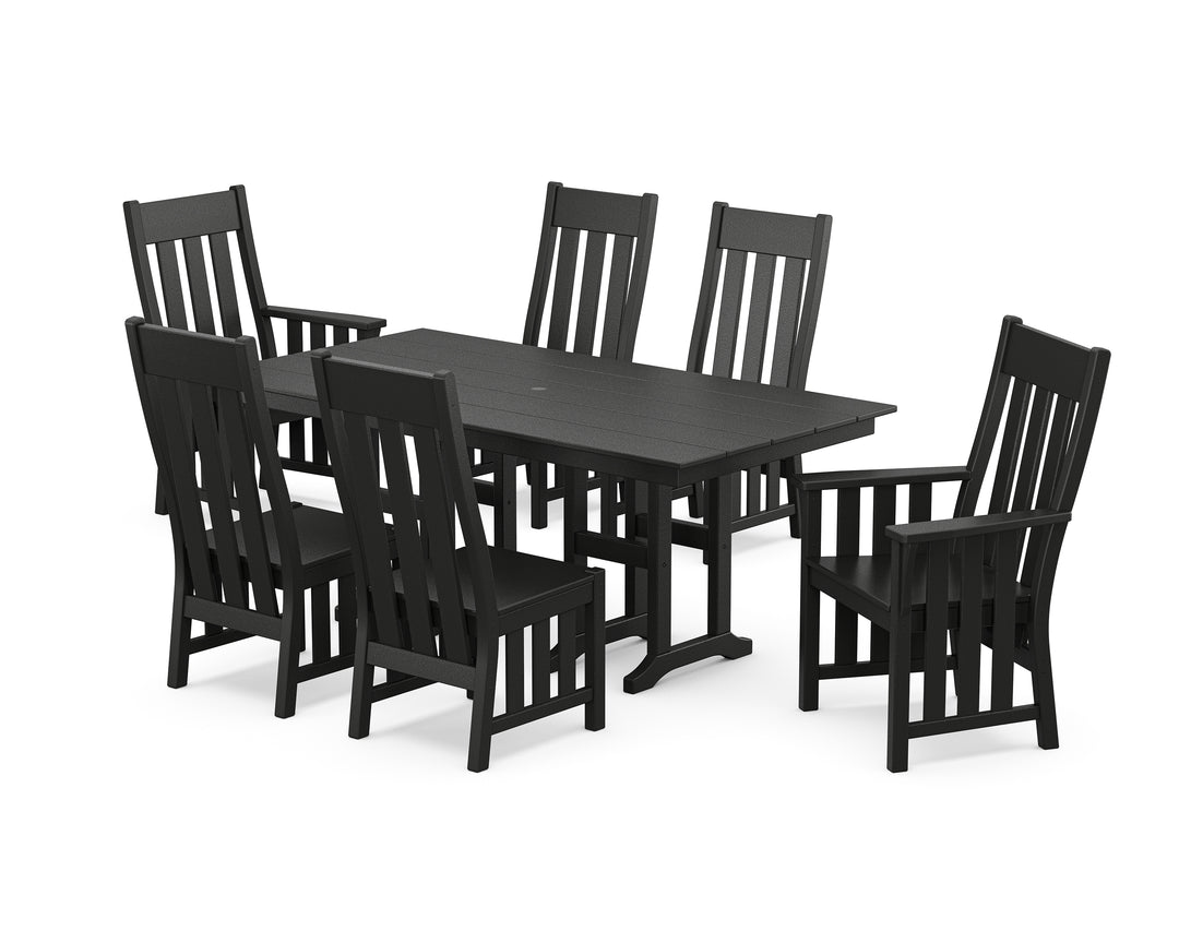 Martha Stewart by POLYWOOD® Acadia 7-Piece Farmhouse Dining Set