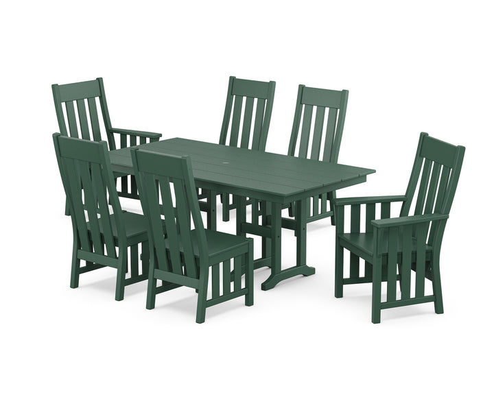 Martha Stewart by POLYWOOD® Acadia 7-Piece Farmhouse Dining Set