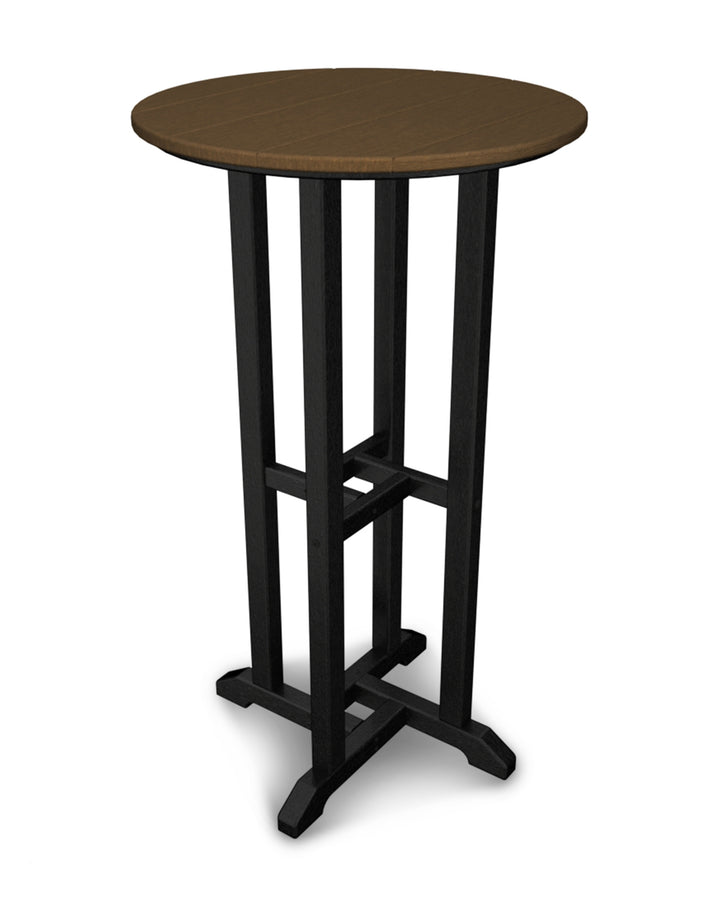 POLYWOOD® Contempo 24" Round Bar Table