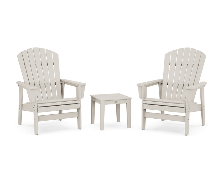 POLYWOOD® 3-Piece Nautical Grand Upright Adirondack Set