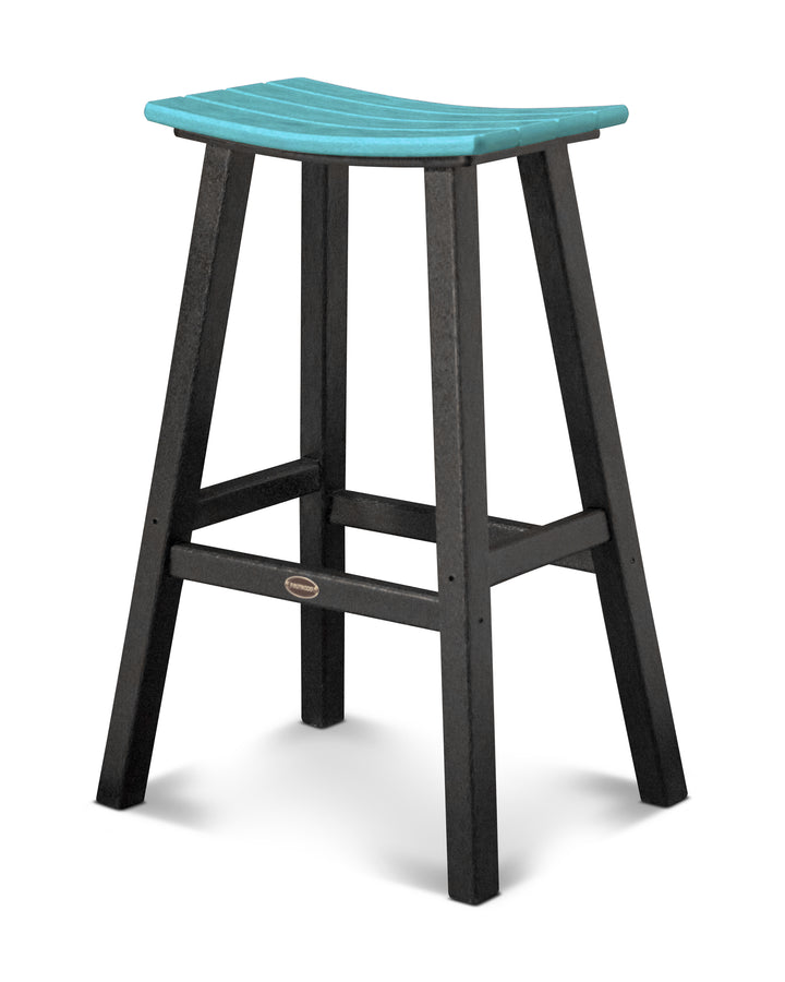 POLYWOOD® Contempo 30" Saddle Bar Stool