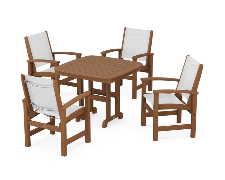 POLYWOOD® Coastal 5-Piece Dining Set