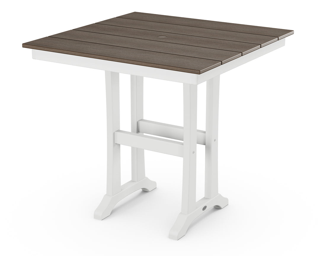 POLYWOOD® Farmhouse Trestle 37" Counter Table