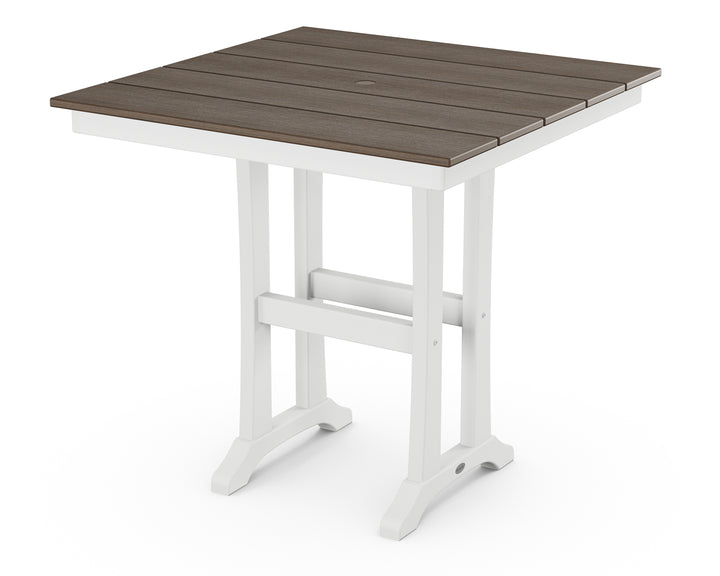 POLYWOOD® Farmhouse Trestle 37" Counter Table