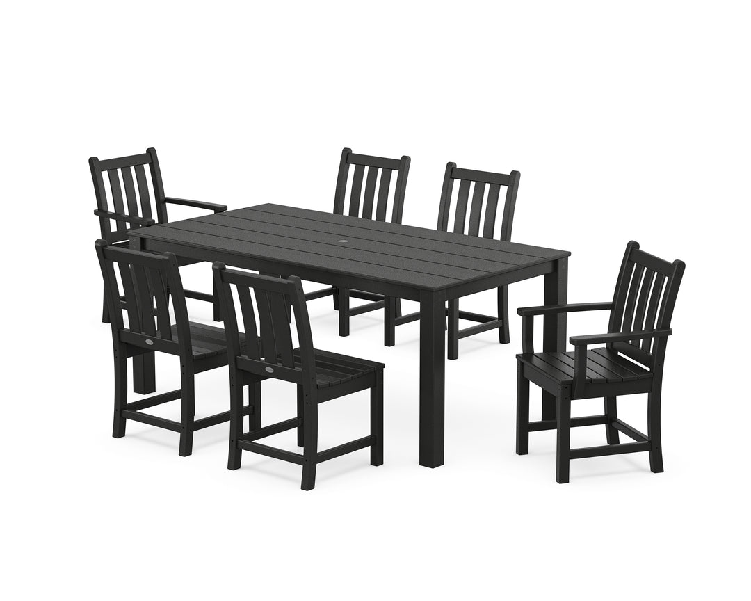 POLYWOOD® Traditional Garden 7-Piece Parsons Dining Set