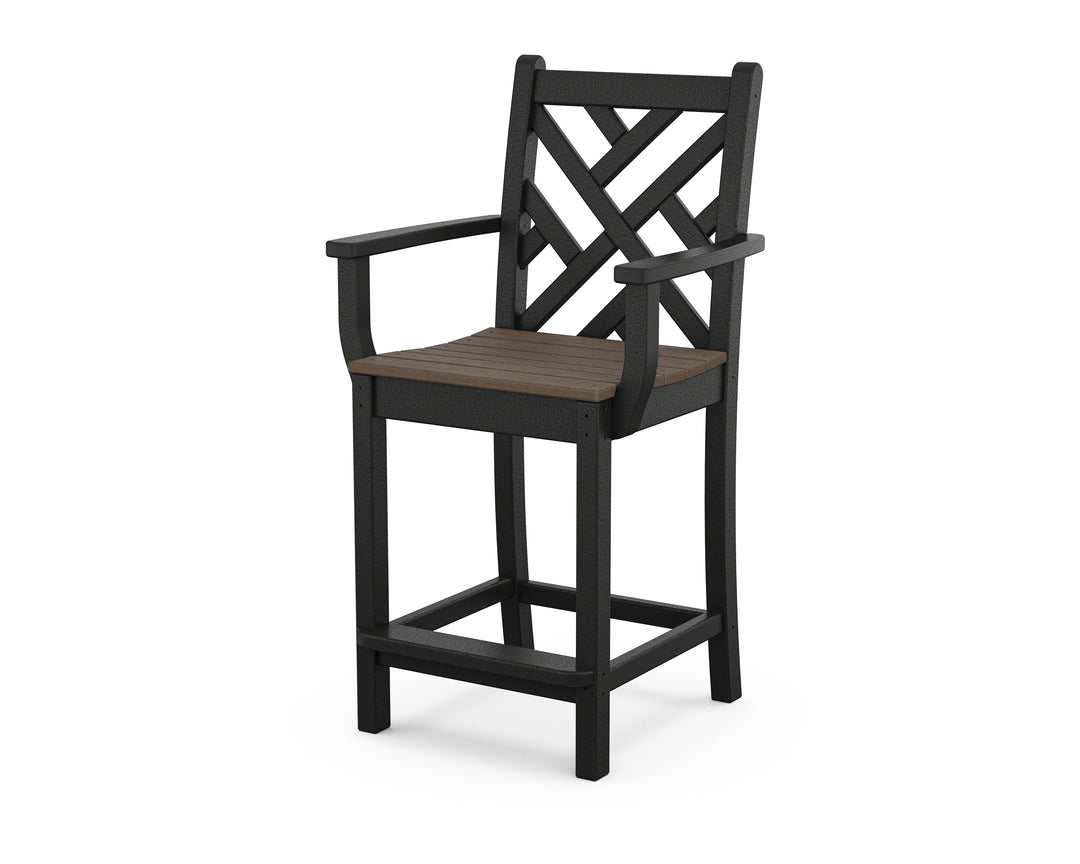 POLYWOOD® Chippendale Counter Arm Chair