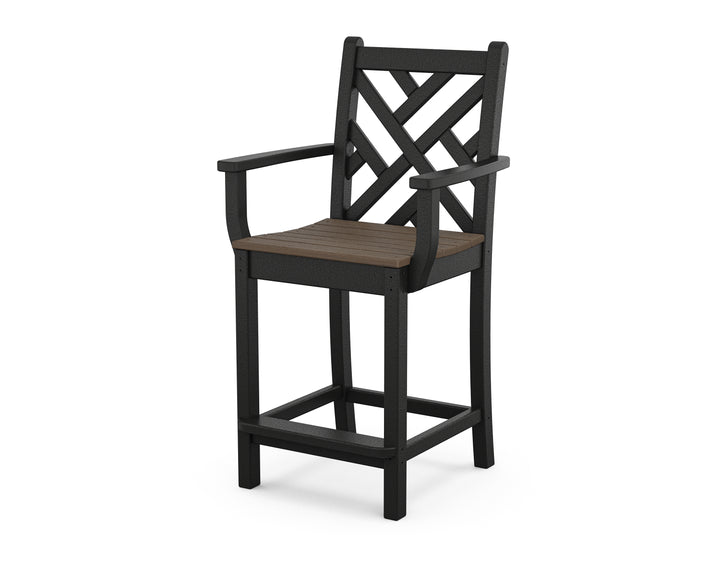 POLYWOOD® Chippendale Counter Arm Chair