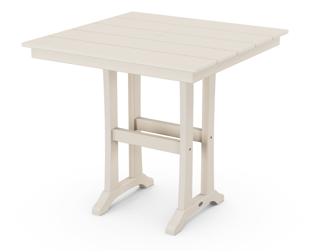 POLYWOOD® Farmhouse Trestle 37" Counter Table