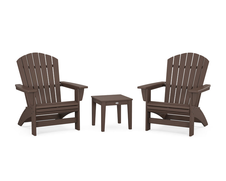 POLYWOOD® 3-Piece Nautical Grand Adirondack Set