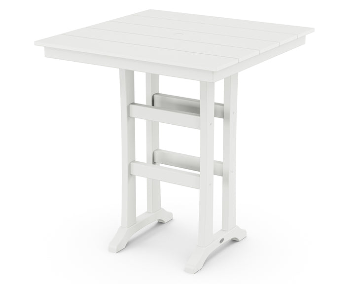 POLYWOOD® Farmhouse Trestle 37" Bar Table
