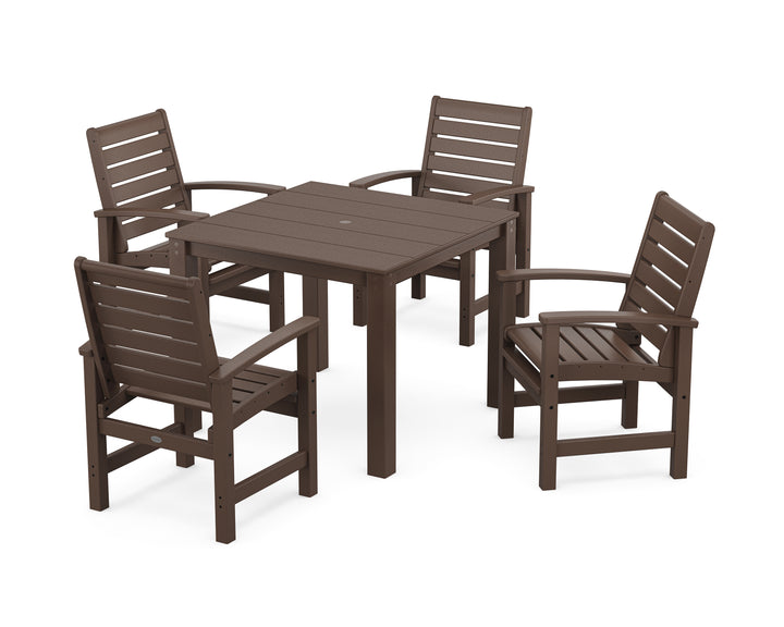 POLYWOOD® Signature 5-Piece Parsons Dining Set
