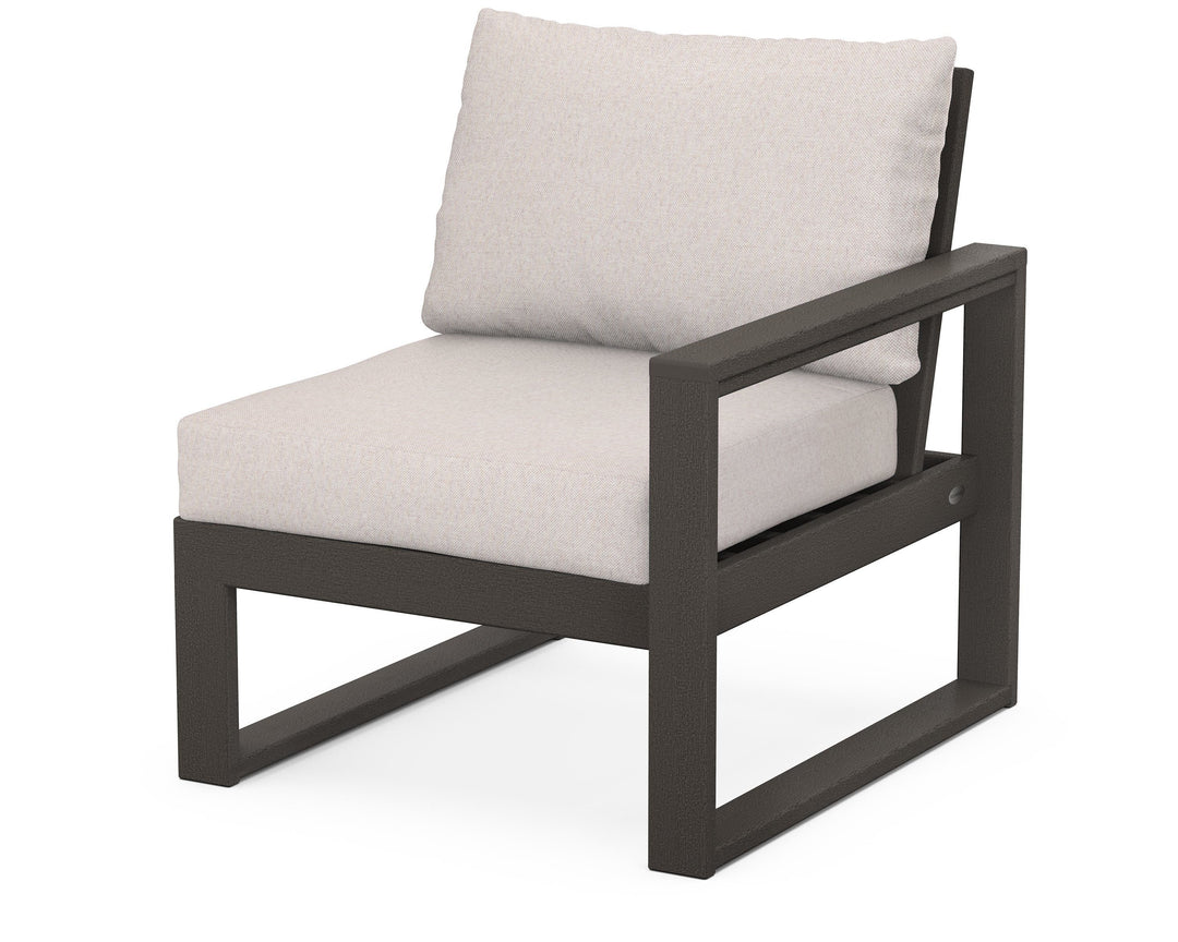 POLYWOOD® EDGE Modular Right Arm Chair