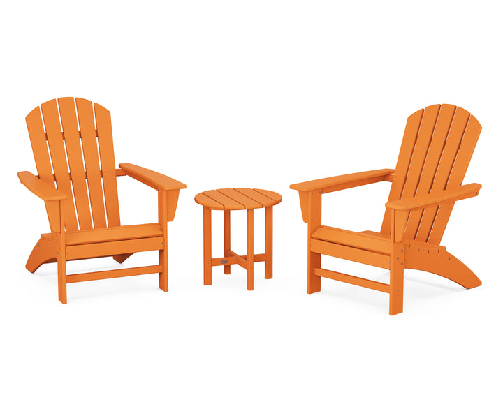 POLYWOOD® Nautical 3-Piece Adirondack Set