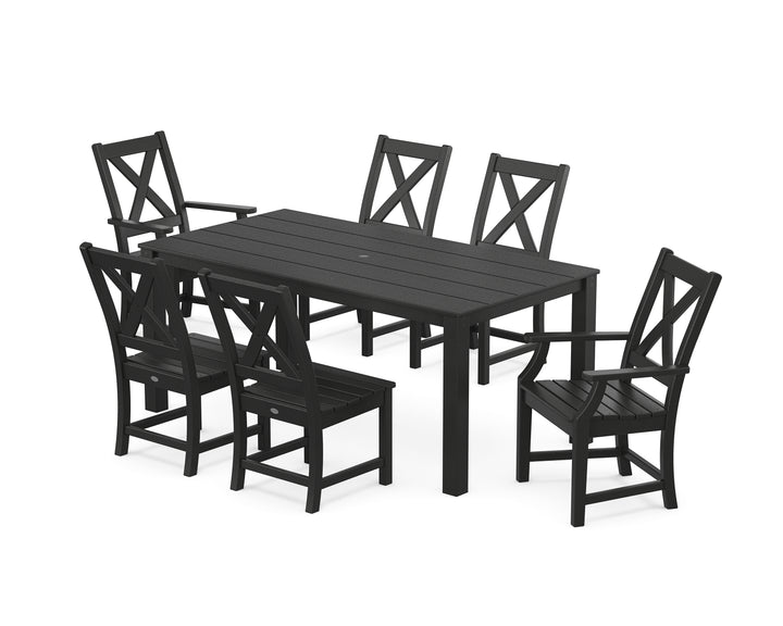 POLYWOOD® Braxton 7-Piece Parsons Dining Set