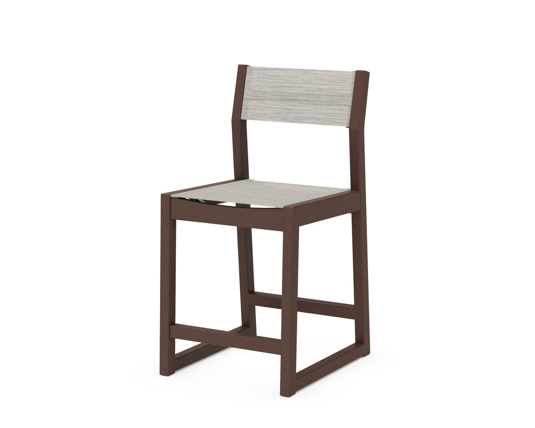 POLYWOOD® EDGE Sling Counter Side Chair